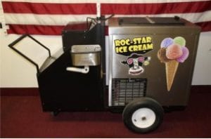 frozen parts ice cream cart